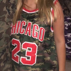camo chicago bulls michael jordan jersey